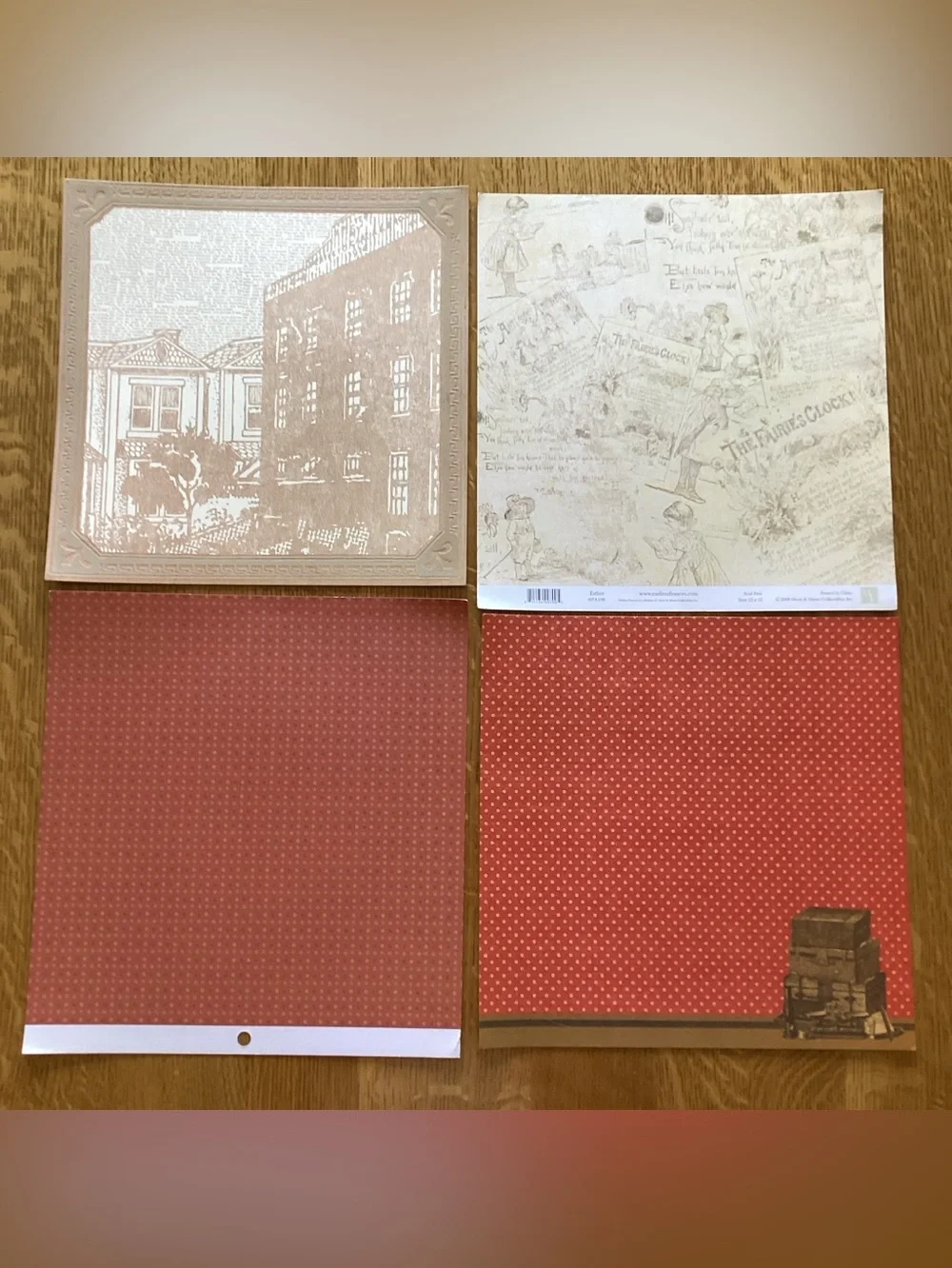50 Sheets Mixed Lot of 12 x 12 Scrapbook Paper, No Repeats, Lot I